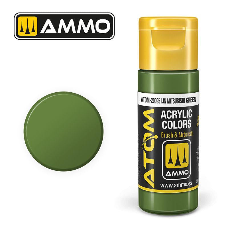 MiG Ammo ATOM COLOR IJN Mitsubishi Green (20095)